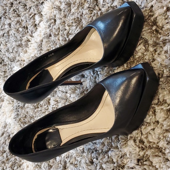 Dior Size EU 36.5 Black Platform Heels - Picture 1 of 12